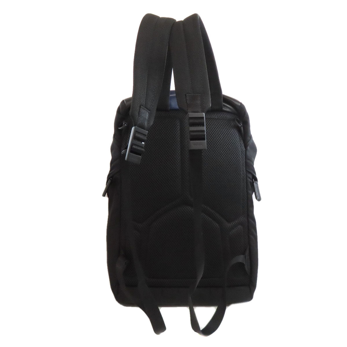 PRADA Backpack Calfskin black logoMetal