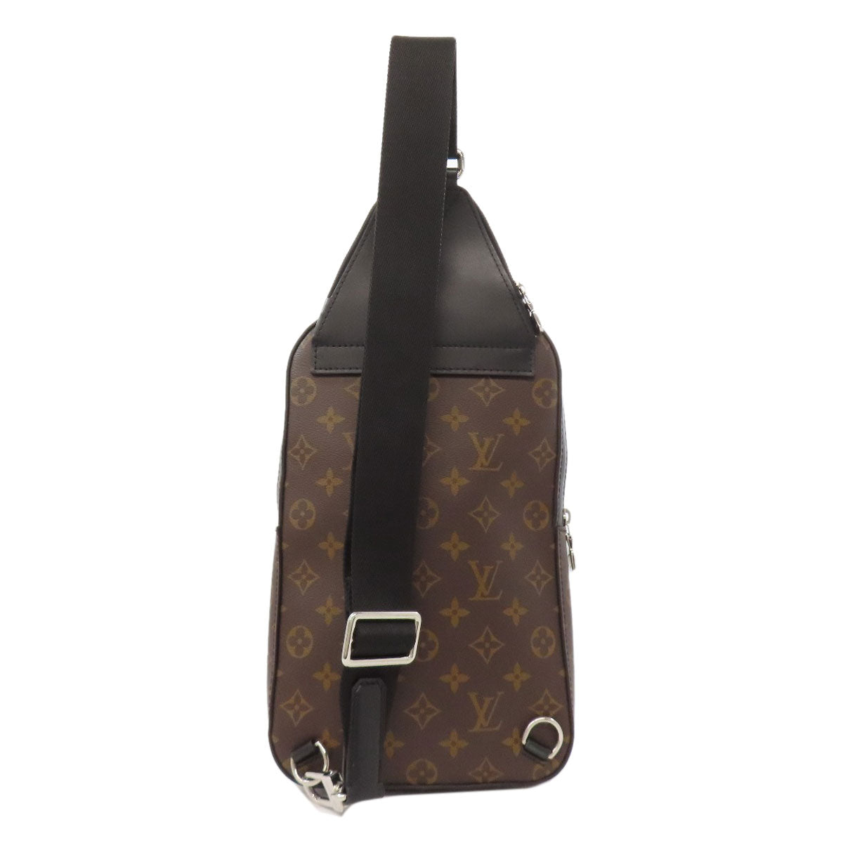 LOUIS VUITTON Sling bag Monogram canvas Brown Avenue Sling Monogram Macassar