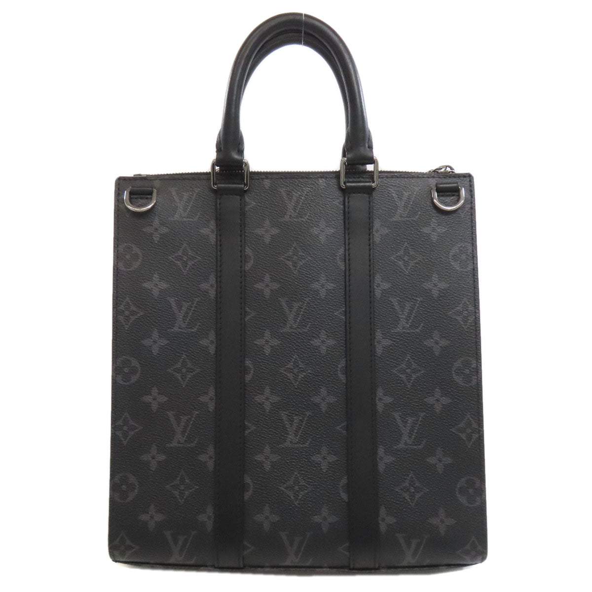 LOUIS VUITTON Handbag Monogram Eclipse black Sac Plat