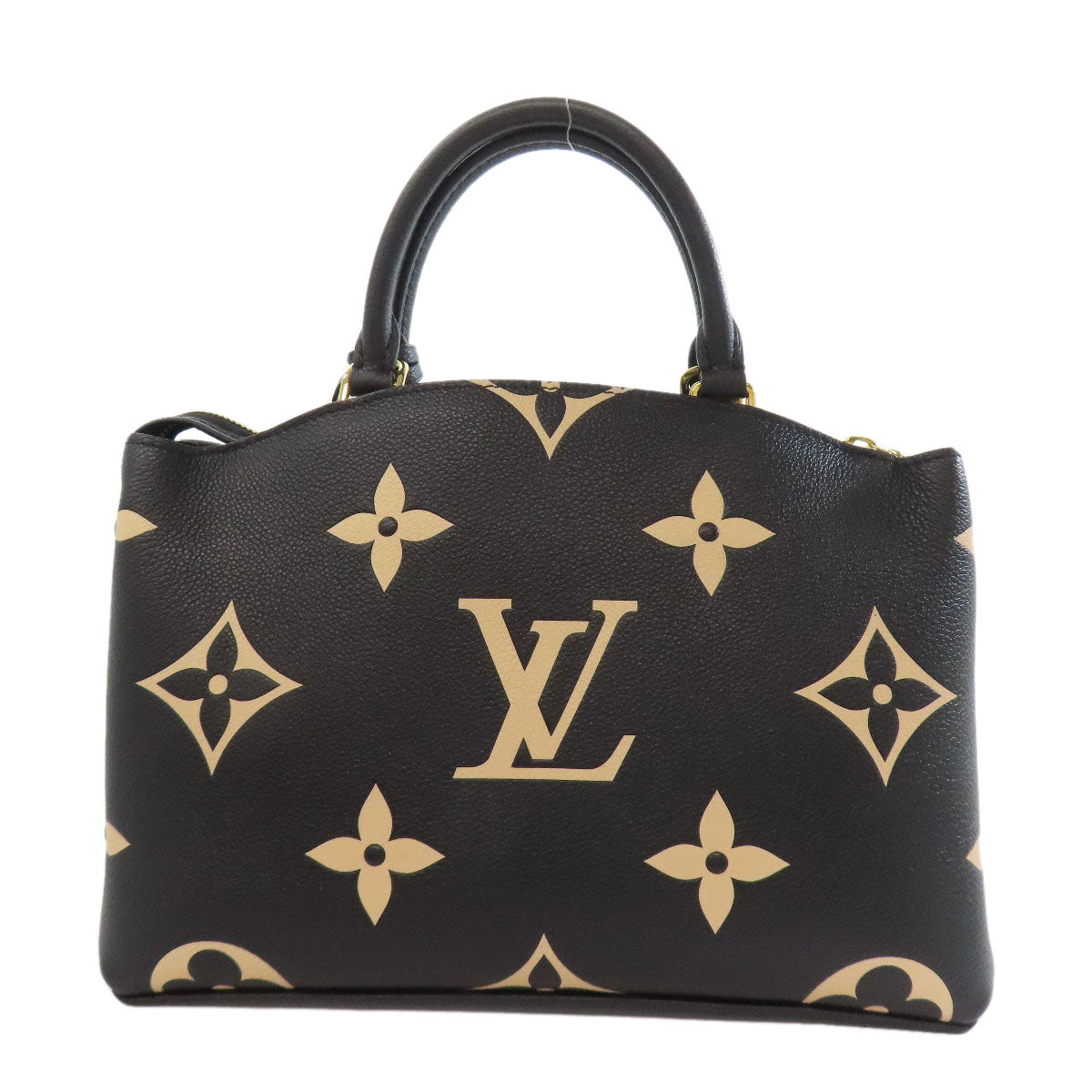 LOUIS VUITTON Handbag Ann Platt black Petit Palais PM