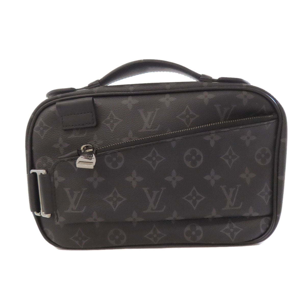 LOUIS VUITTON Handbag Monogram canvas black Bum bag