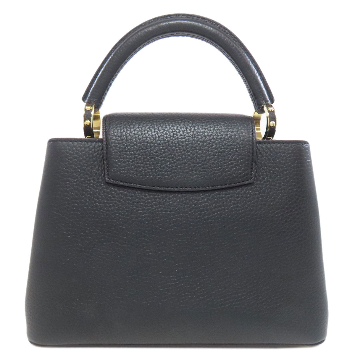LOUIS VUITTON Handbag Calfskin black Capusine BB
