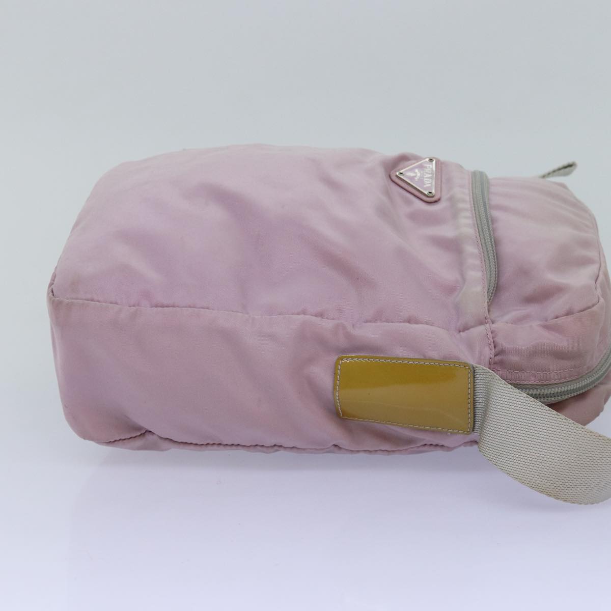 PRADA Shoulder Bag Nylon Pink Auth 75822