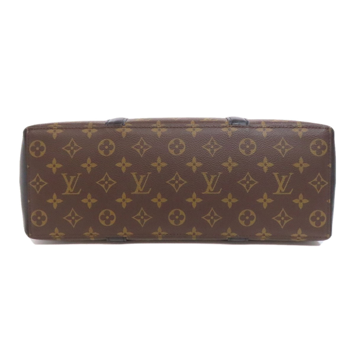  LOUIS VUITTON Tote Bag Monogram canvas Brown Macassar Weekend