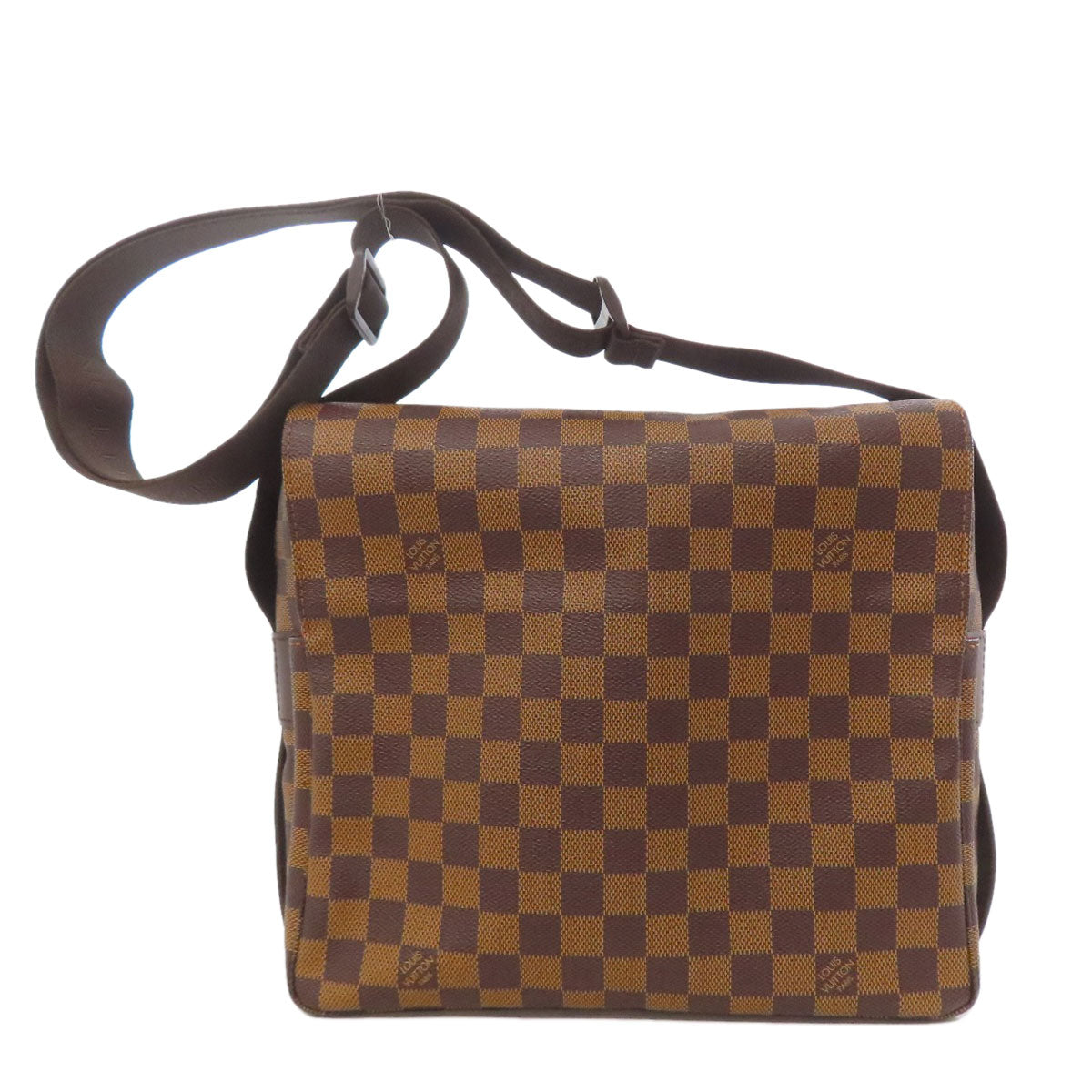 LOUIS VUITTON Shoulder Bag Damier canvas Brown Naviglio