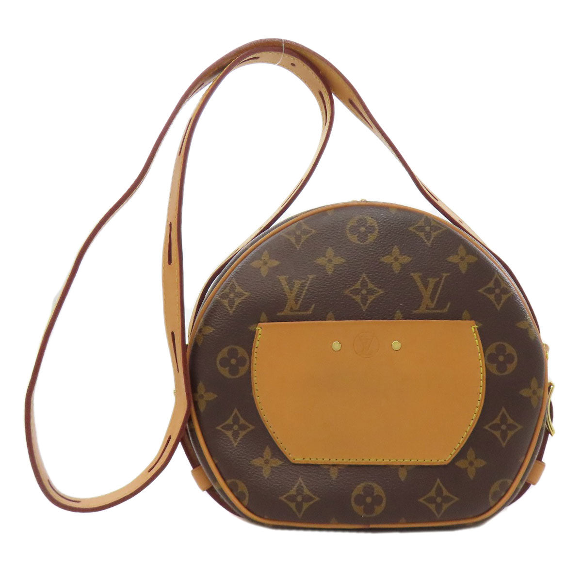 LOUIS VUITTON Shoulder Bag Monogram canvas Brown Boite Chapeau Souple MM