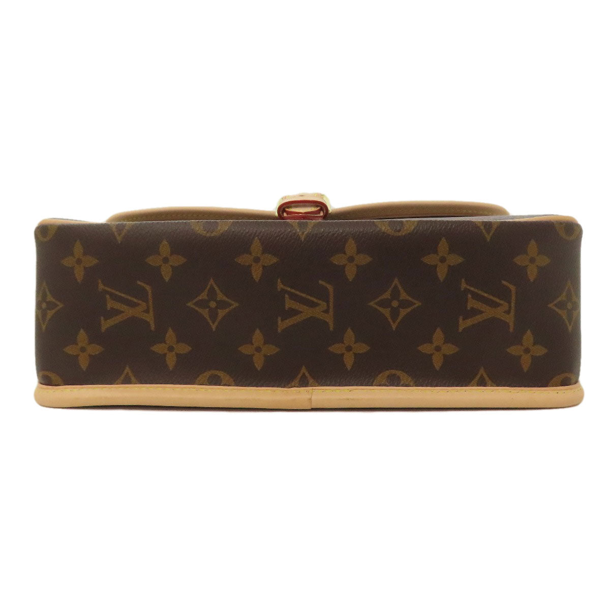 LOUIS VUITTON Shoulder Bag Monogram canvas Brown Sologne