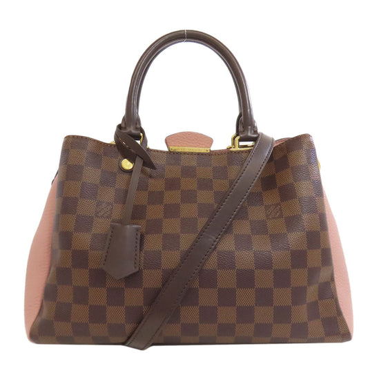 LOUIS VUITTON Tote Bag Damier canvas Brown Brittany