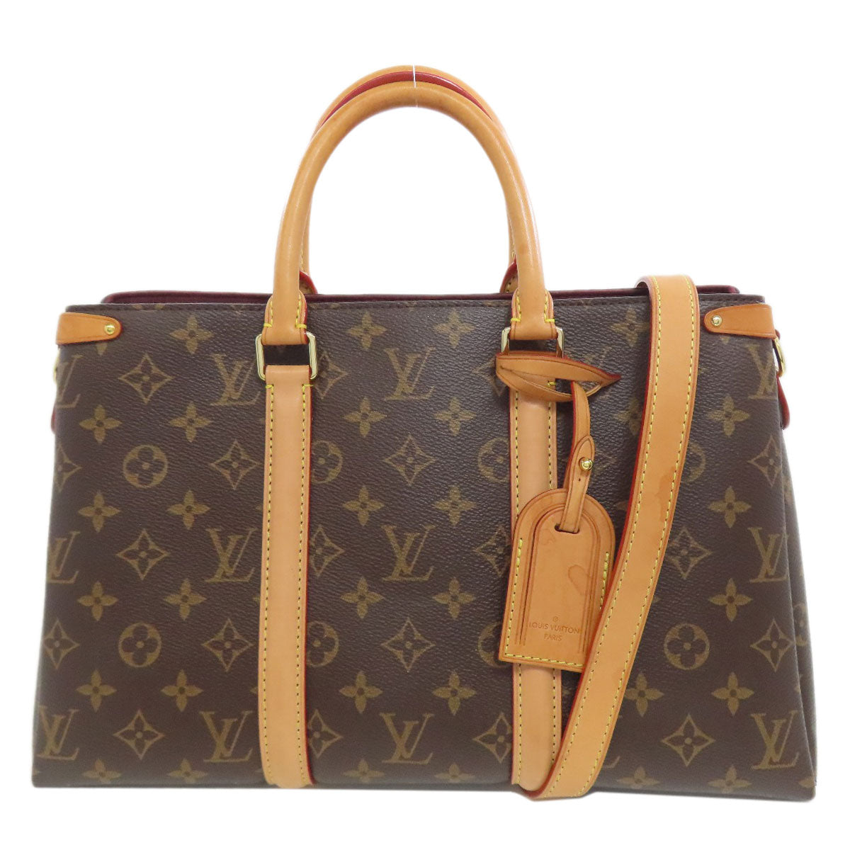 LOUIS VUITTON Handbag Monogram canvas Brown Suflo MM