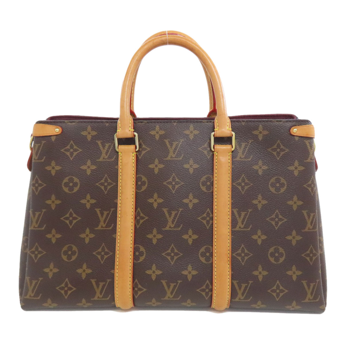 LOUIS VUITTON Handbag Monogram canvas Brown Suflo MM