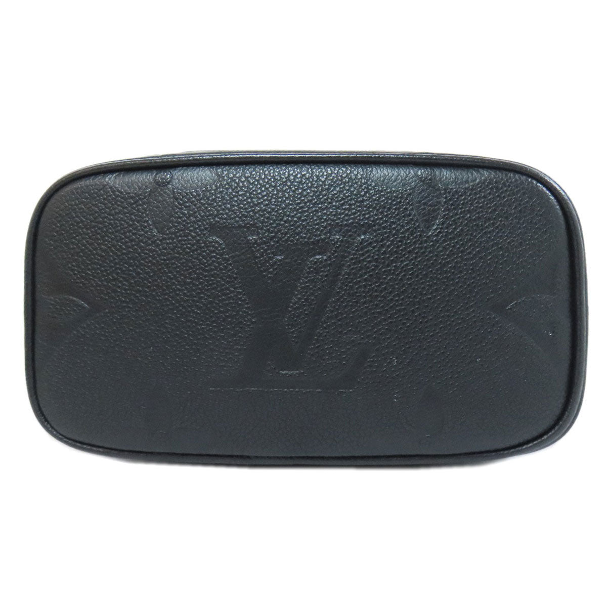 LOUIS VUITTON Handbag Ann Platt black Vanity PM