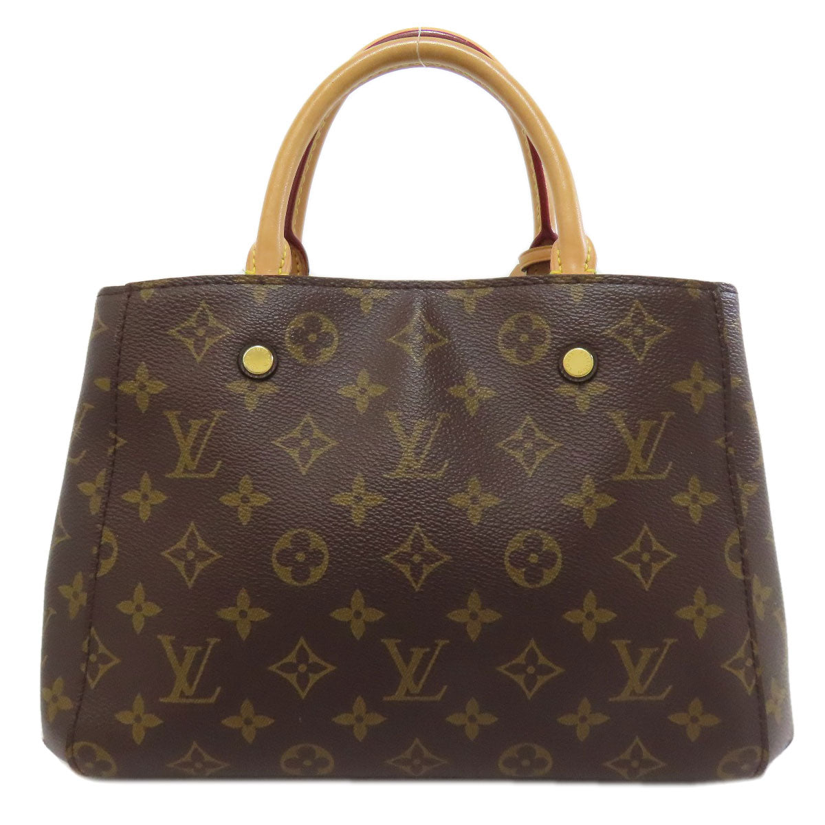 LOUIS VUITTON Handbag Monogram canvas Brown Montaigne BB