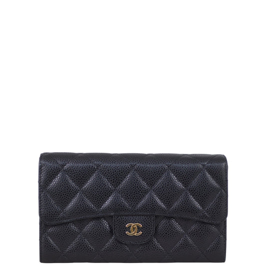 Chanel Classic Flap Tri-Fold Wallet