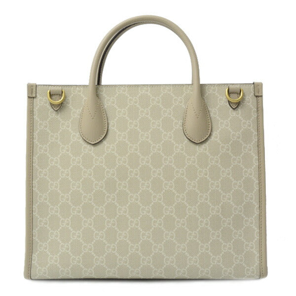 Gucci GG Supreme Interlocking G Canvas Tote Bag