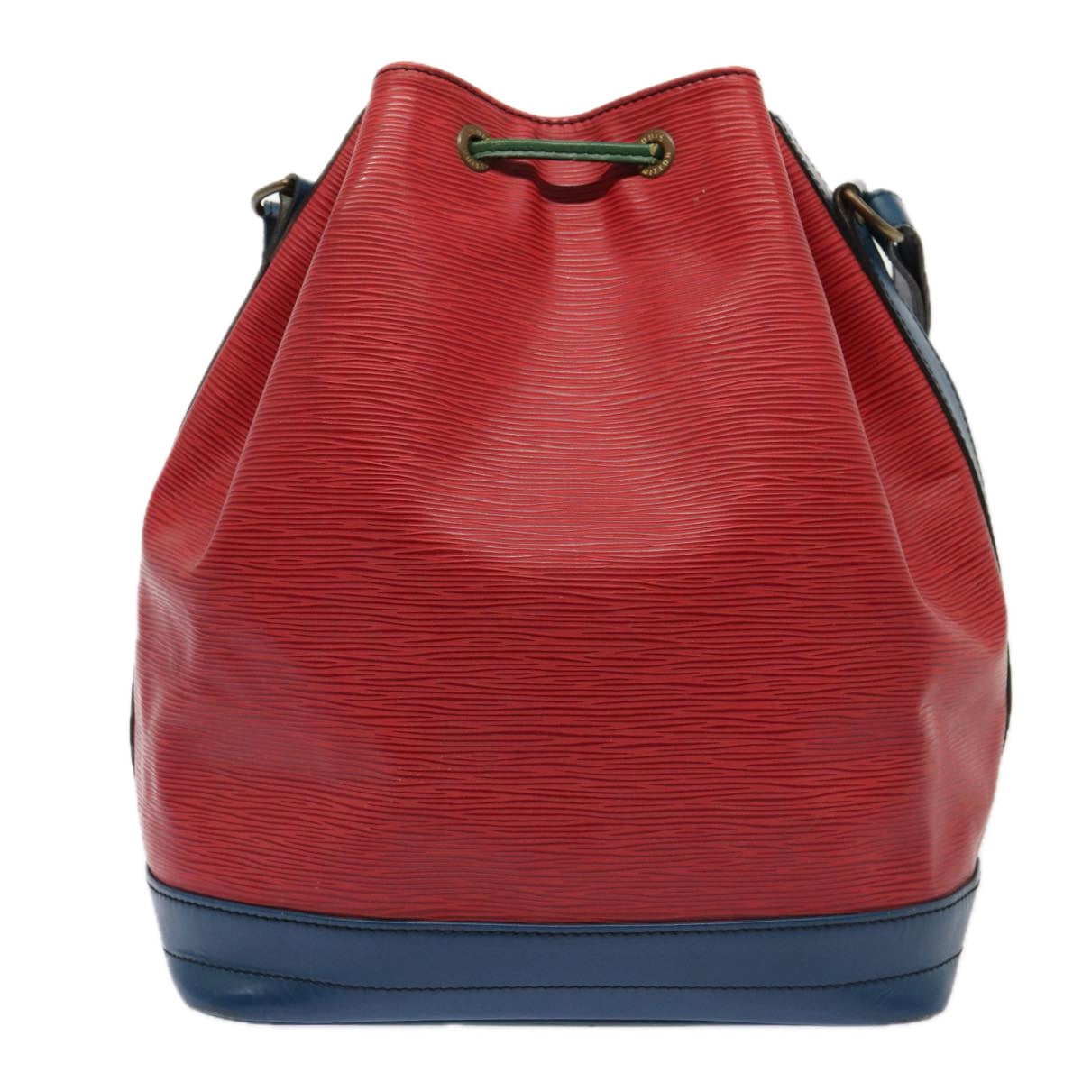 LOUIS VUITTON Epi Toriko Color Noe ShoulderBag Red Blue Green Auth