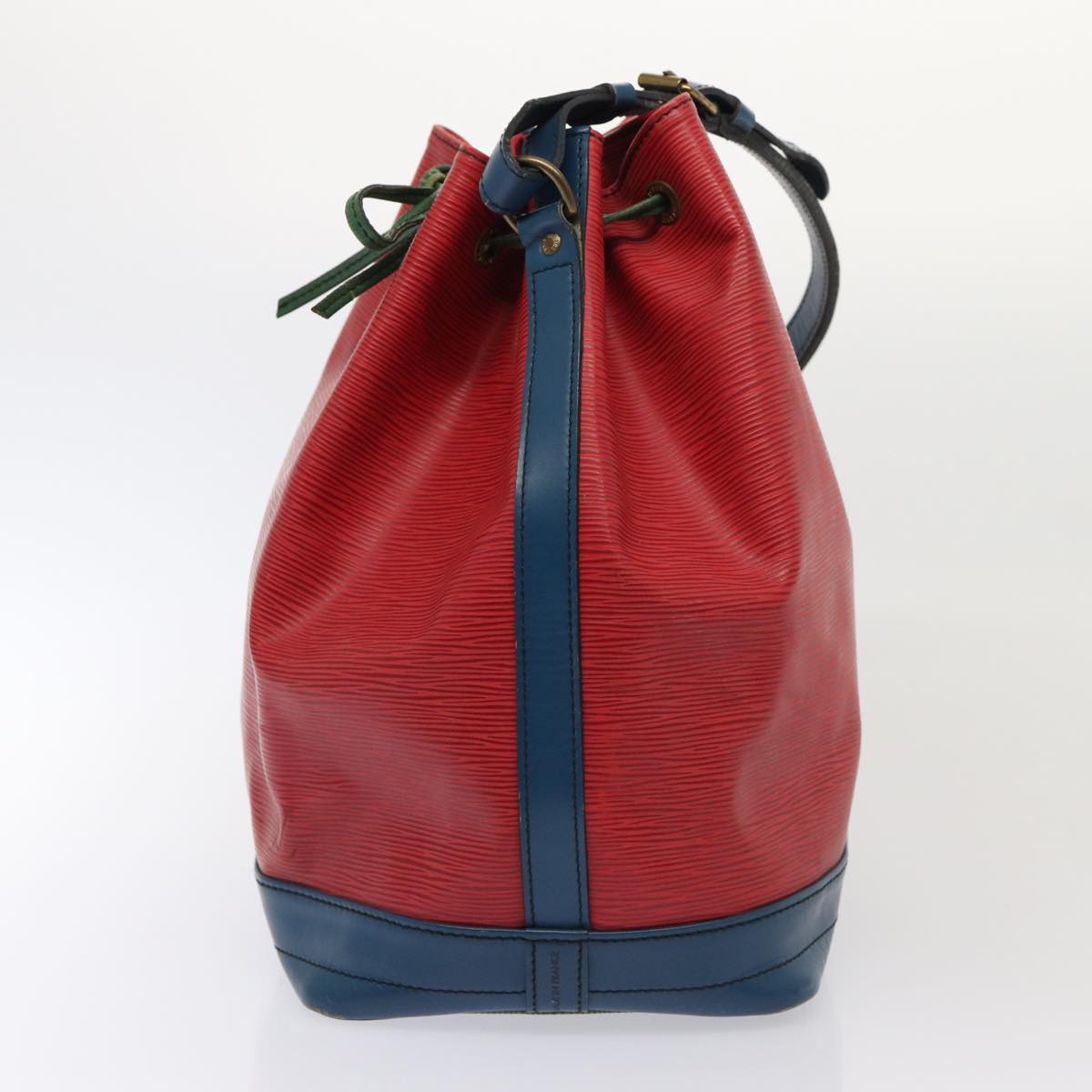 LOUIS VUITTON Epi Toriko Color Noe ShoulderBag Red Blue Green Auth
