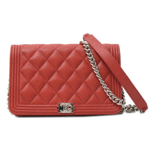 Chanel Boy Chanel Caviar Shoulder Bag Classic Flap