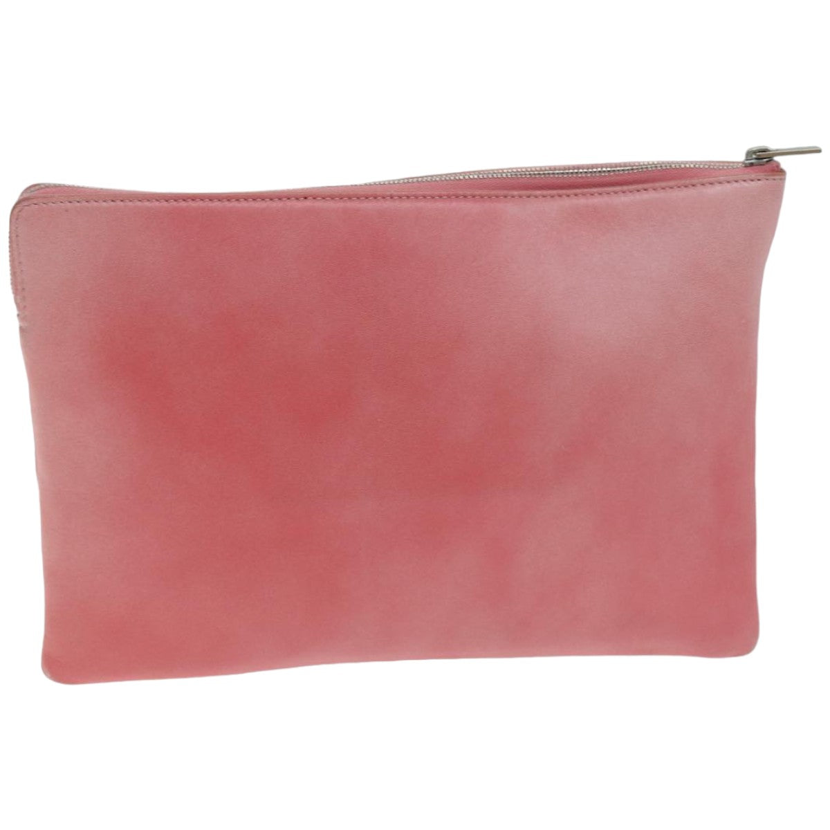 Luxury CELINE Clutch Bag Leather Pink 76410