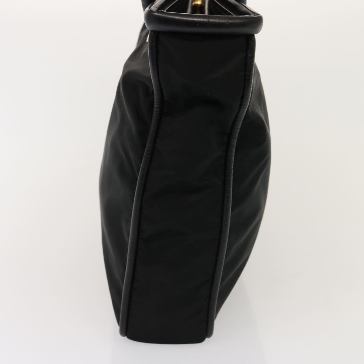 Luxury CELINE Shoulder Bag Nylon Black 76411