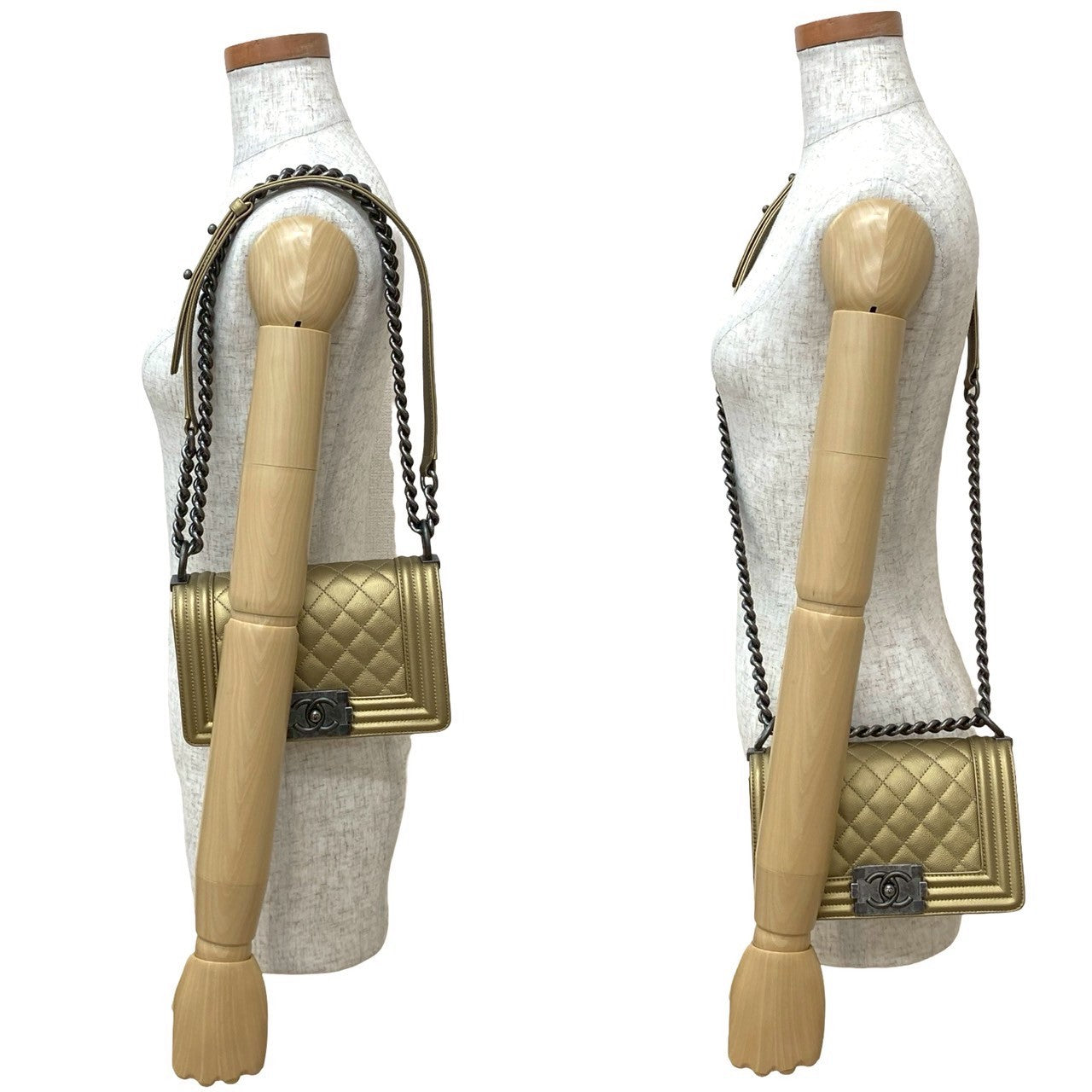 Chanel Boy Chanel Caviar Skin Shoulder Bag