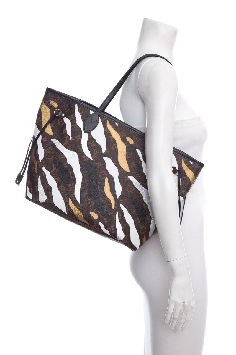 Louis Vuitton "2020" X LOL Monogram Neverfull Gold & Silver Tote