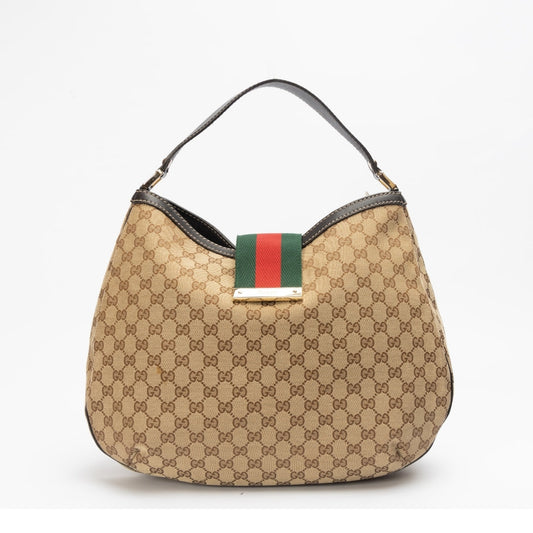 Gucci Canvas Shoulder Bag