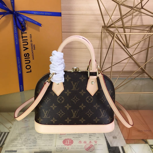 Louis Vuitton Alma BB Monogram (Lushentic Version) Crossbody