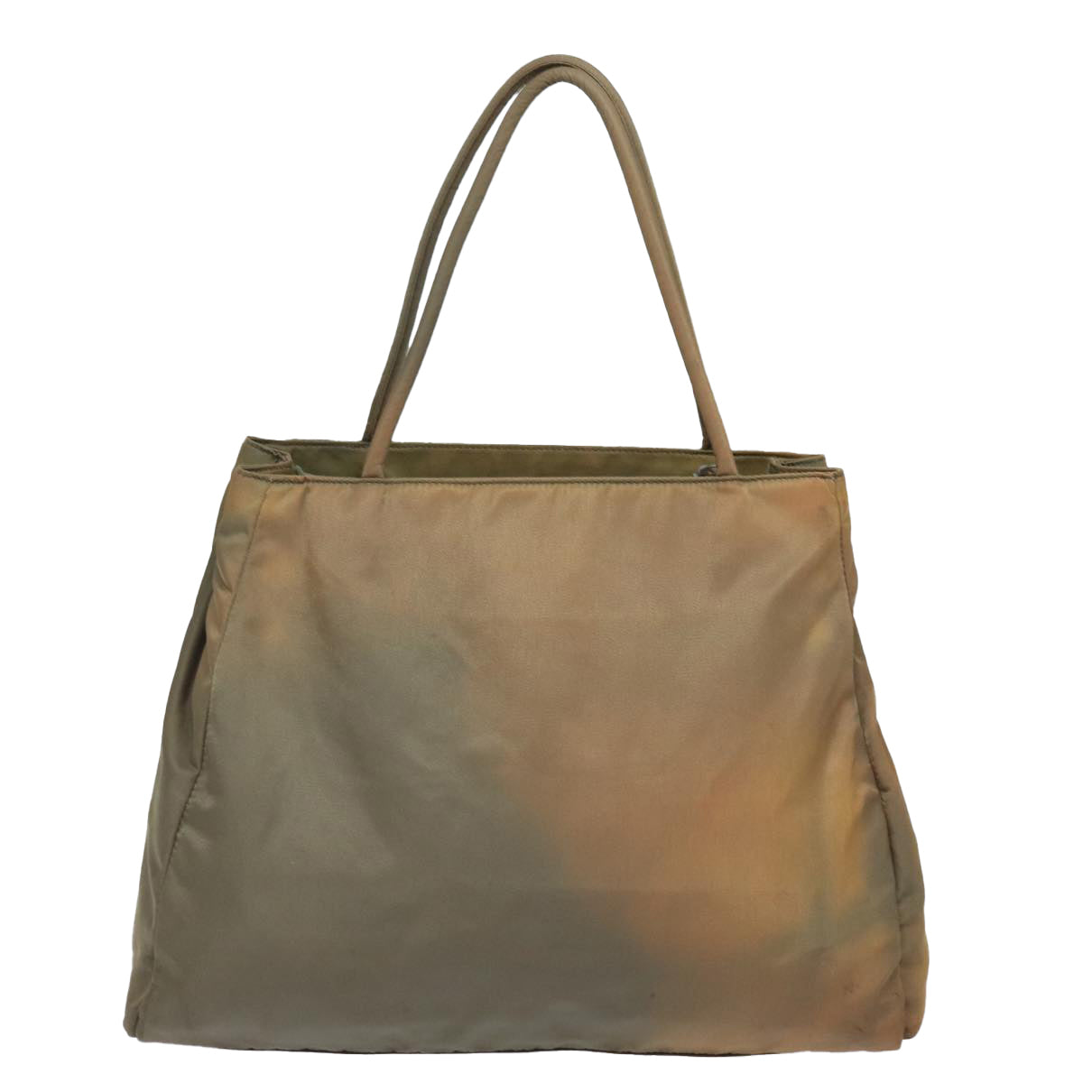 PRADA Tote Bag Nylon Brown Auth 78262