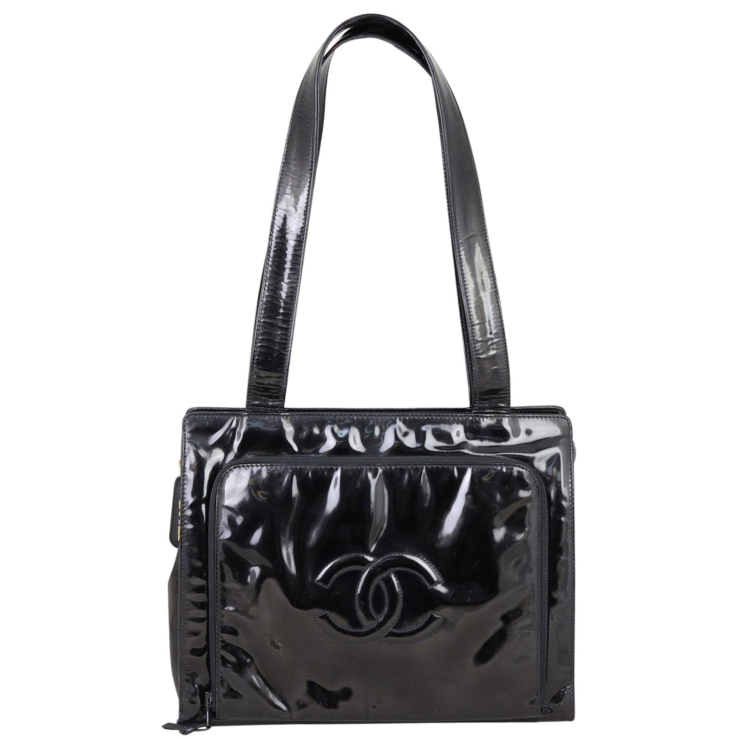 Chanel Timeless Vinyl Shoulder Bag