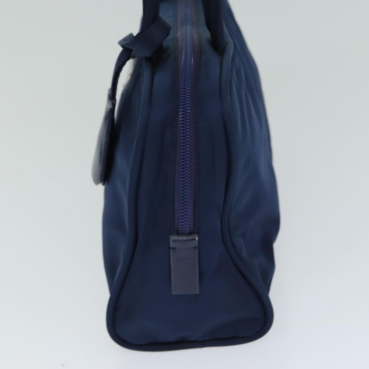 PRADA Hand Bag Nylon Navy Auth 78803