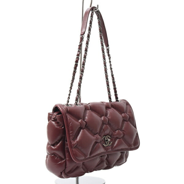 Chanel Bubble Quilt Lambskin 2way Shoulder Bag