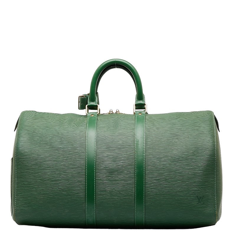 Louis Vuitton Epi Kypopur 45 Boston Travel Bag M42974 Borneo Green Leather Louis Vuitton