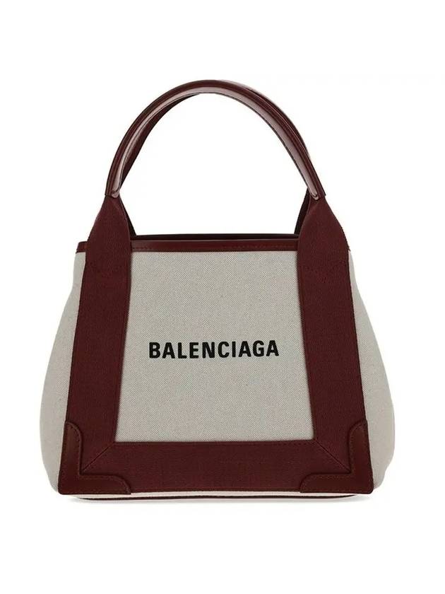 Luxury Balenciaga Trending 2026 Cabas XS Tote Bag Burgundy