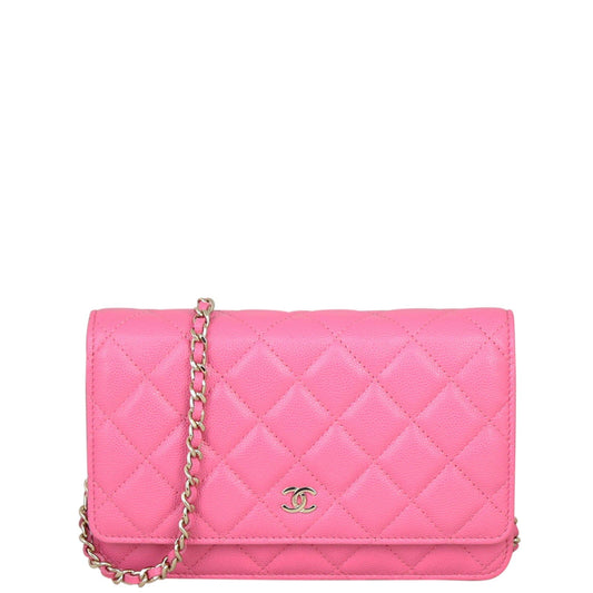 Chanel Classic Wallet on Chain | Candy Pink