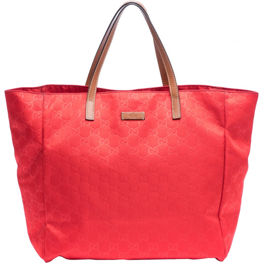 Gucci red cloth handbag