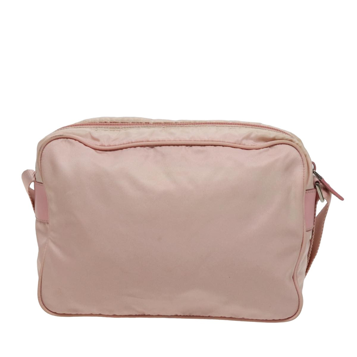 PRADA Shoulder Bag Nylon Pink Auth