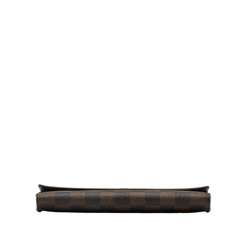Louis vuitton Damière N61217 Long Wallet PVC/Leather Evan Brown Ladies, Paris
