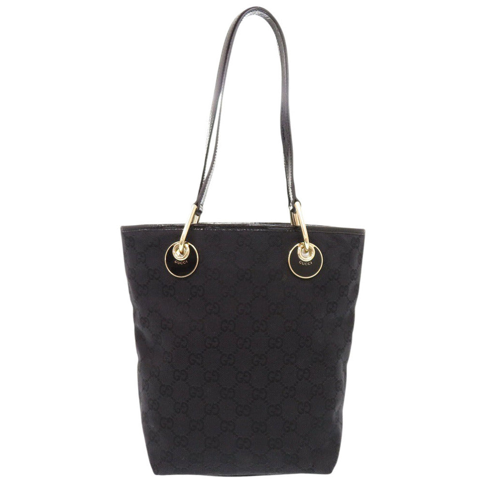 GUCCI Tote Bag 120840 GG canvas black