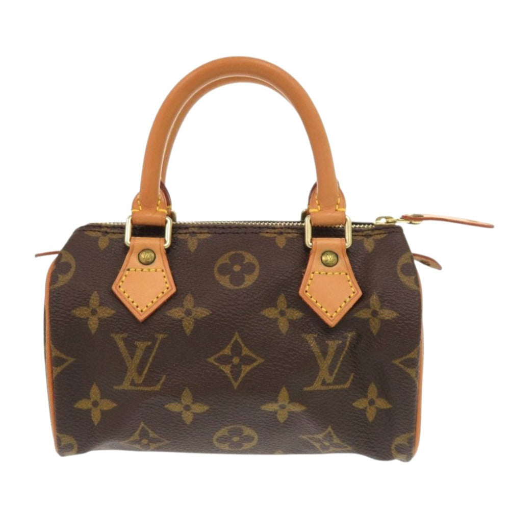LOUIS VUITTON Handbag Monogram canvas Brown Monogram Mini