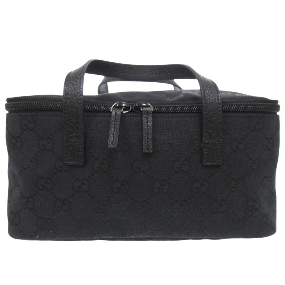 GUCCI Pouch 124540 GG canvas black GG