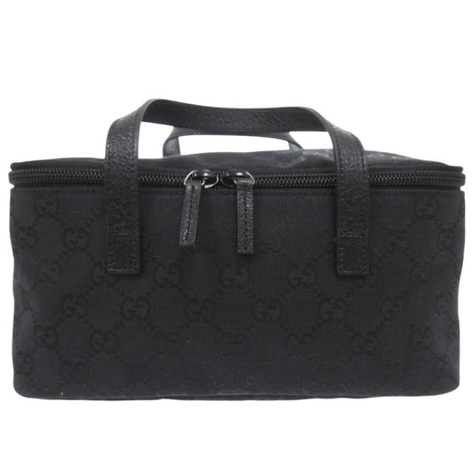 GUCCI Pouch 124540 GG canvas black GG