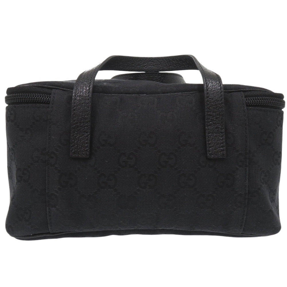 GUCCI Pouch 124540 GG canvas black GG