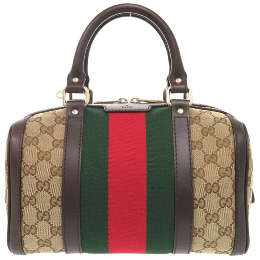 GUCCI Handbag 269876 GG canvas beige Shelly line GG canvas