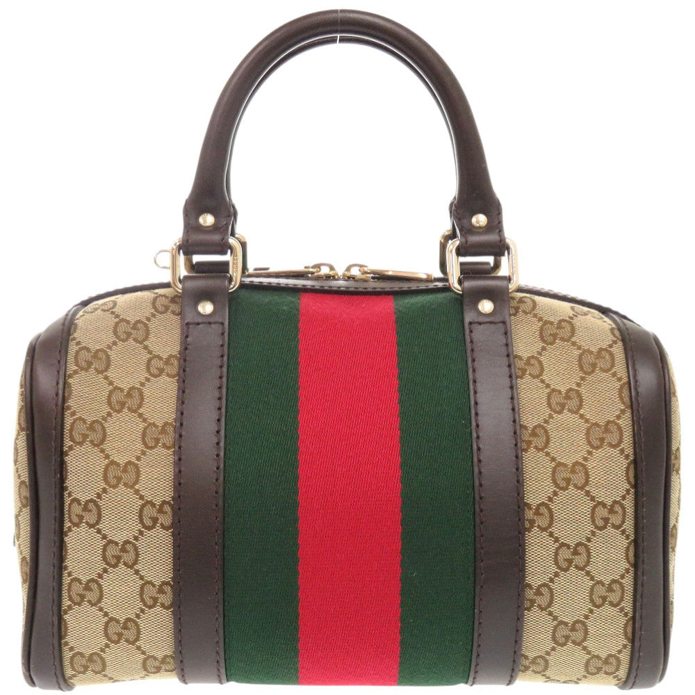 GUCCI Handbag 269876 GG canvas beige Shelly line GG canvas