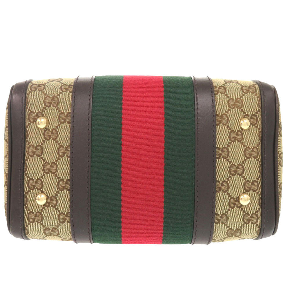 GUCCI Handbag 269876 GG canvas beige Shelly line GG canvas