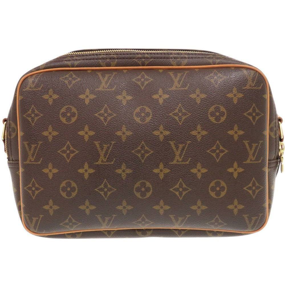 LOUIS VUITTON Shoulder Bag Monogram canvas Brown Monogram Reporter PM mens(Unisex)