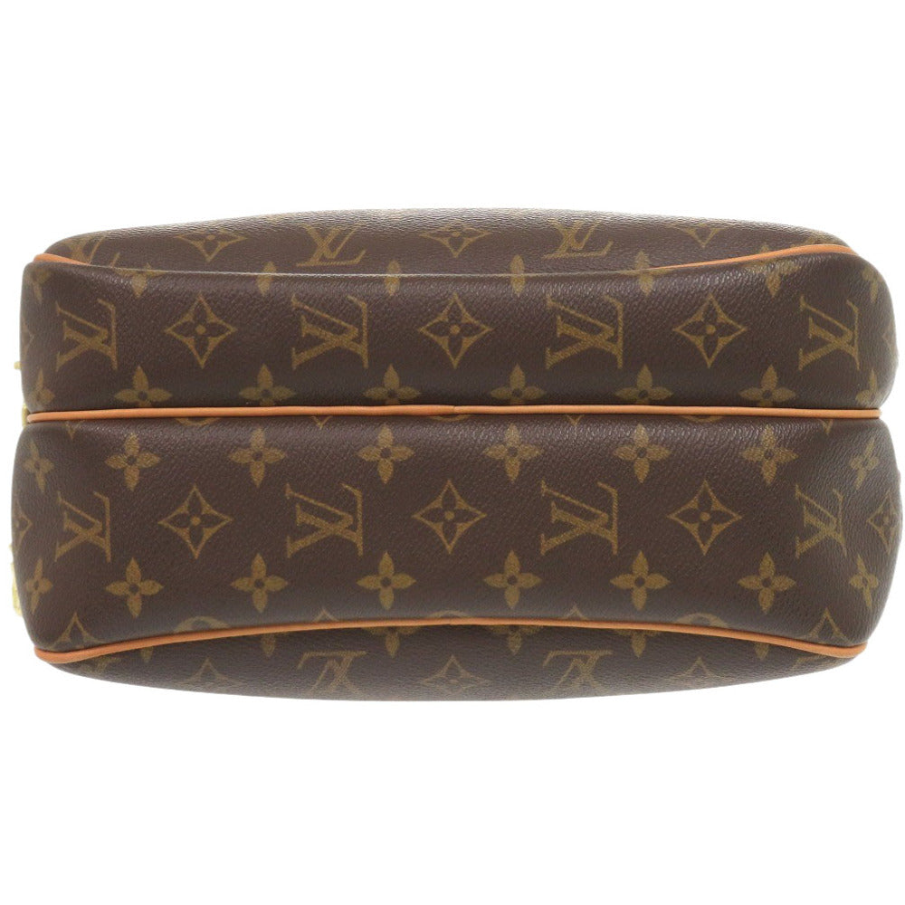 LOUIS VUITTON Shoulder Bag Monogram canvas Brown Monogram Reporter PM mens(Unisex)