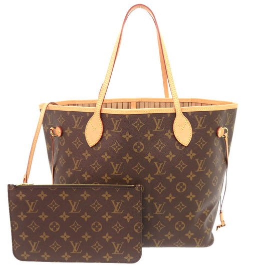 LOUIS VUITTON Tote Bag Monogram canvas Brown Monogram New Neverfull MM