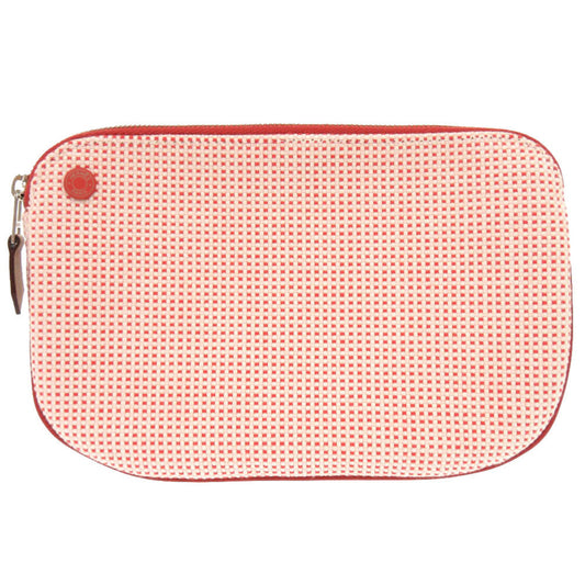 HERMES Pouch cotton cognac Echape Women