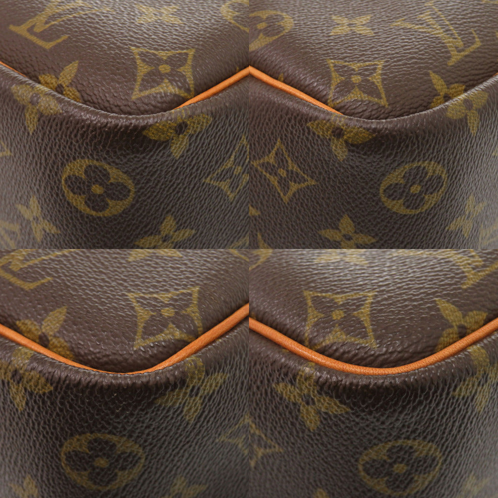 LOUIS VUITTON Handbag Monogram canvas Brown Monogram Deauville